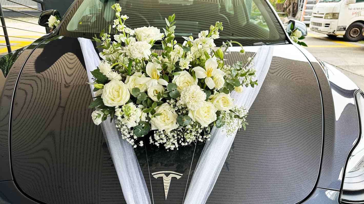 Bridal Car Decoration 17
