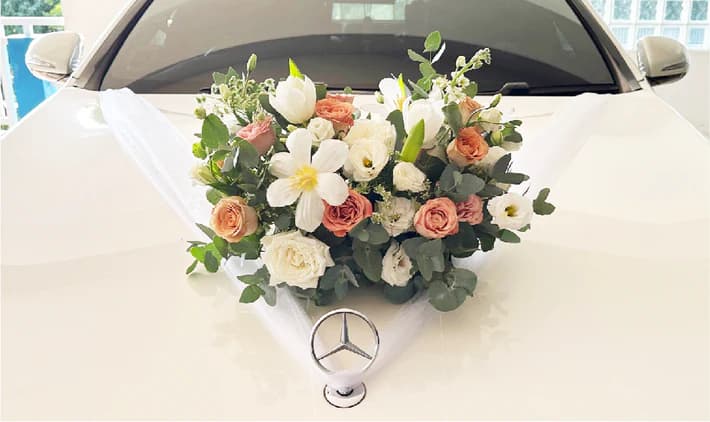 Bridal Car Decoration 18